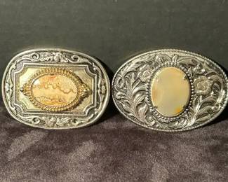 Belt Buckles with Agate