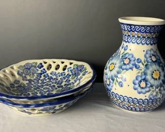 Polish W. R. Inikat Pottery