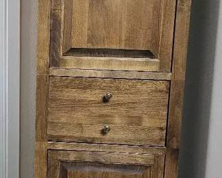 Pine Linen Storage Cupboard