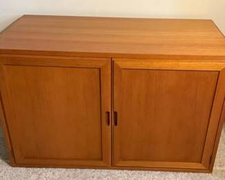 Solid Teak Cabinets with Wooden Doors