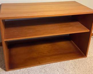 Open Back Solid Teak Shelves