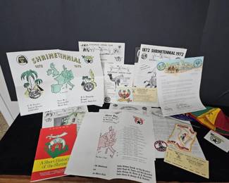 Vintage Shriners Memorabilia