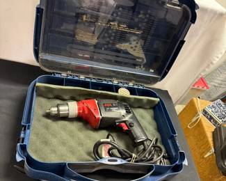 Skill Electric Drill With Some Bits