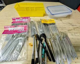 Metal Painting Glue Brushes