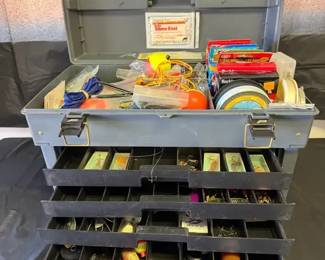 Phantom Pro Fishing Tackle Box Contents