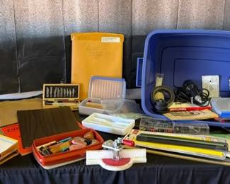 Mystery Lot Of Drafting Items
