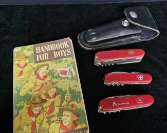 Boys Scout Handbook Swiss Army Knives