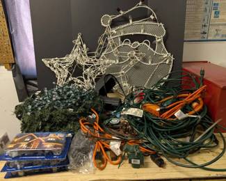 Outside Christmas Decor Extension Cords