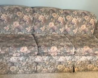 Flowered Couch