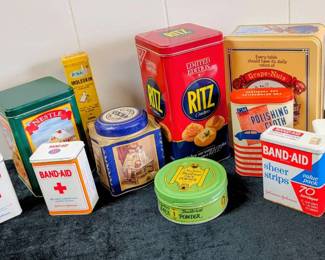 Misc. Vintage Tins