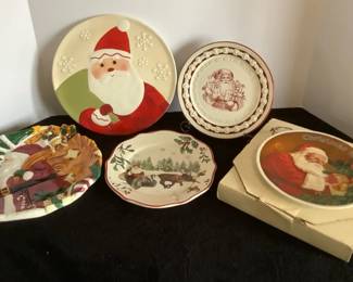 Collection of Holiday Plates
