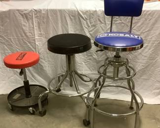Three Shop Stools