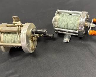 Two Vintage Fishing Reels