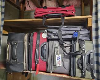 Six Pieces Unmatched Luggage