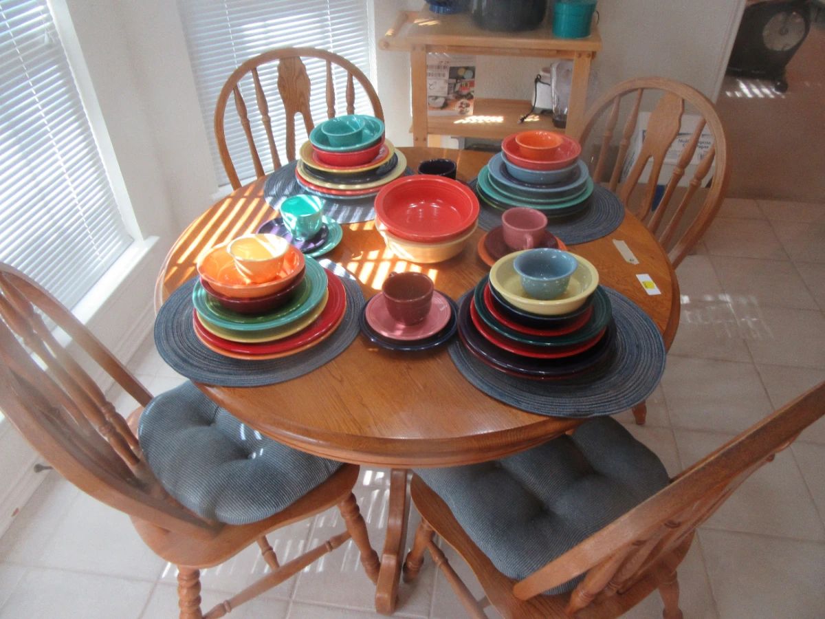 Another view of Fiesta ware