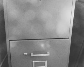 Metal locking one drawer sliding top with keys