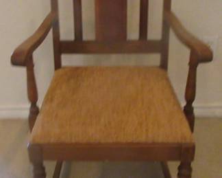 Vintage walnut chair circa 1920*s 30*s
