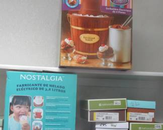 Two ice cream makers