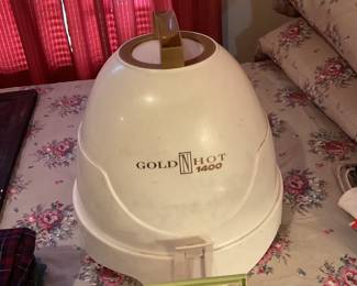 Vintage Gold 'N Hot 1400 Hairdryer