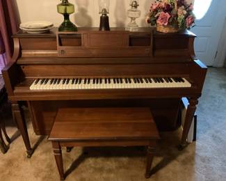 Story & Clark Piano with bench
