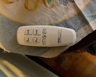 Sleep Designs adjustable bed with remote. Can be sold separately from current bed frame