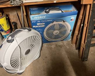Two "like new" Lasko Wind Machines