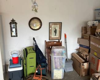 garage items and storage