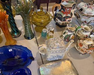 glassware, china, pottery