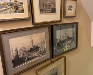 vintage signed prints