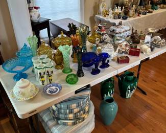 Vintage Glasware, Awaji Pottery