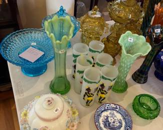 Fenton, Glassware, Rare and beautiful pieces