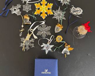 Swarovski Crystal Ornaments