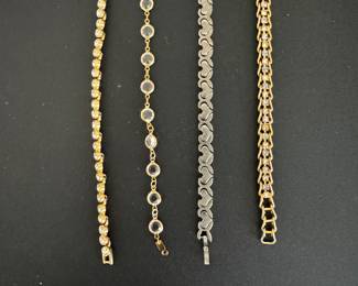 Costume and Swarovski Bracelets