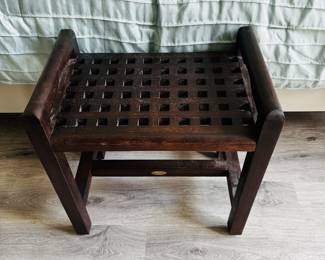 Teak Bath Bench