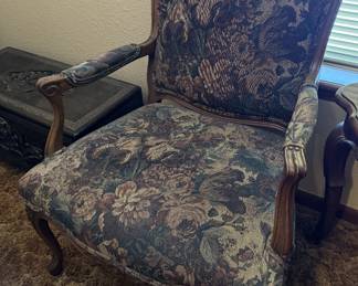 Vintage floral chair 
