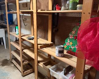 Lots of shelving available 
