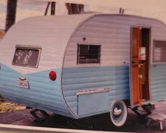 1951 Shasta was professional ly restored, including all new wiring and new Hitch. GRACIE, is a rare Shasta and only 12ft. plus Hitch. Freshly painted exterior. She weights approx. 1200 lbs and can be pulled by an SUV