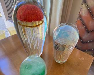 jelly fish glass