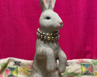 Larry loves & approves of this fabulous sale but as our  spokes rabbit he is nor for sale🐇