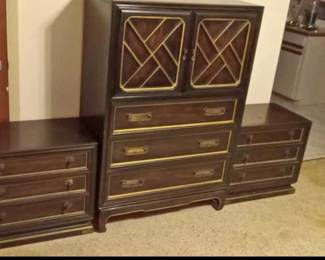 Chinoiserie tallboy  American of Martinvillall