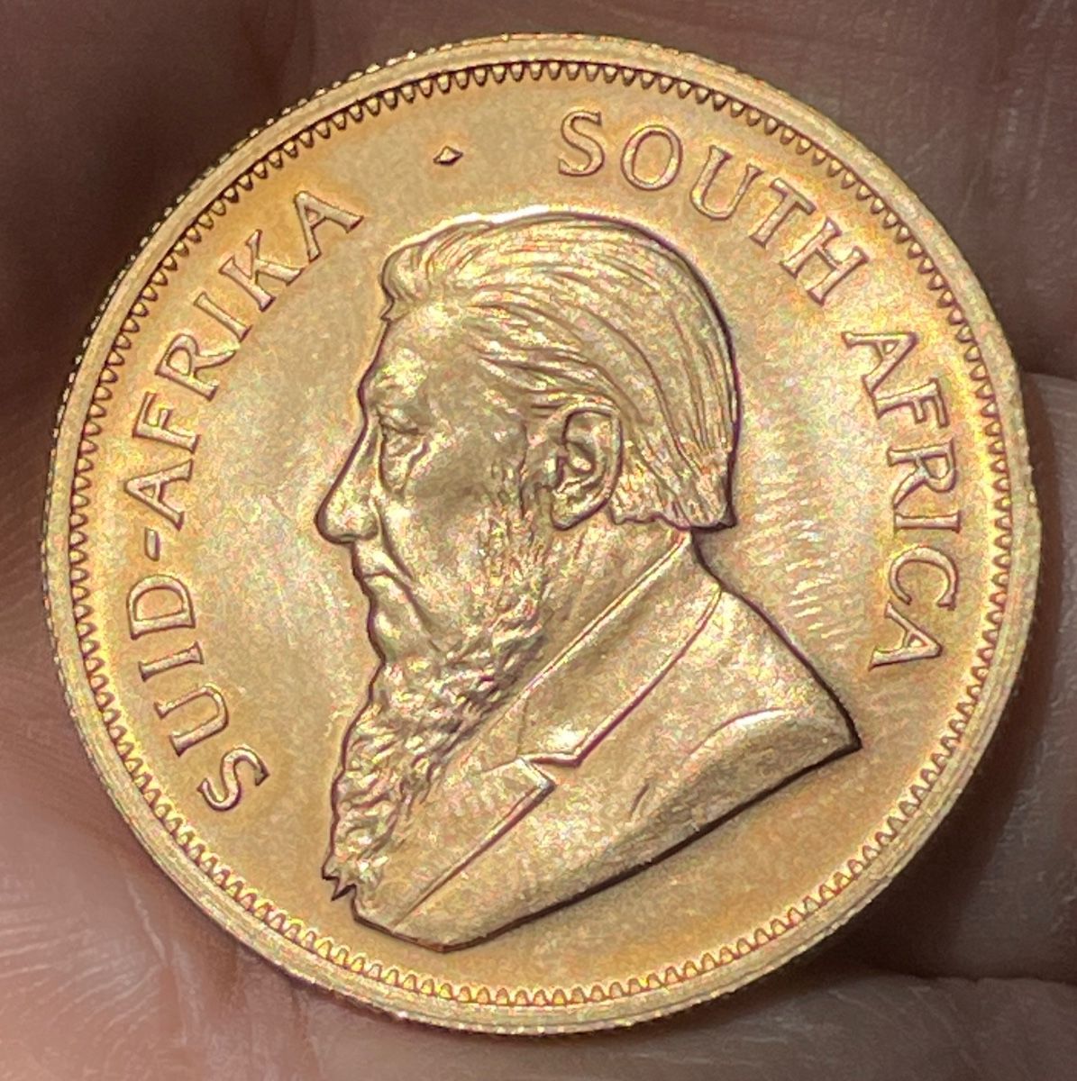 1 ounce pure gold Krugerrand 