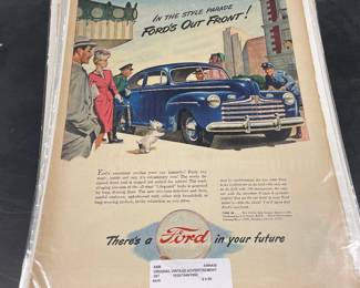 Huge collection of 1940s and 50s advertisements. They are already packaged up and priced ready to sell.