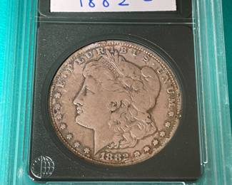 1882 Carson City silver dollar