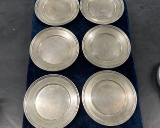 Sterling bread plates