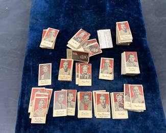 Hollywood miniature actor cards with fortunes