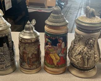Collection of Steins