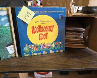 177box full of records