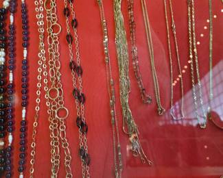 Assorted Gold jewelry 