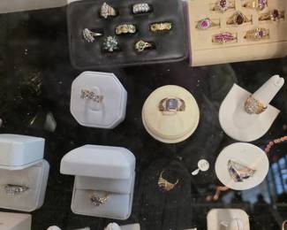 Assorted Gold jewelry 