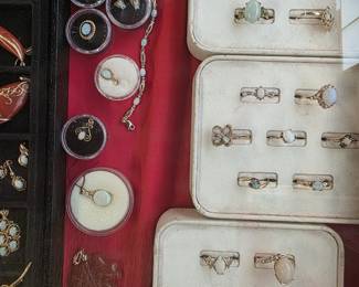 Assorted Gold jewelry 